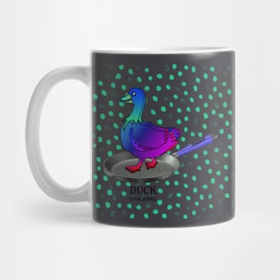 Duck walking Mug